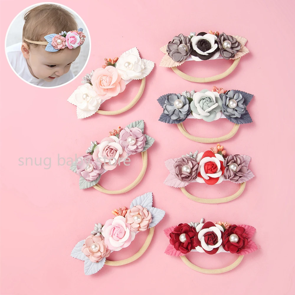 1Pcs Pearl Flower Baby Headband Infant Girl Nylon Elastic Hair Bands Artificial Floral Newborn Photography Prop Hair Accessories
1Pcs Pearl Flower Baby Headband Infant Girl Nylon Elastic Hair Bands Artificial Floral Newborn Photography Prop Hair Accessories