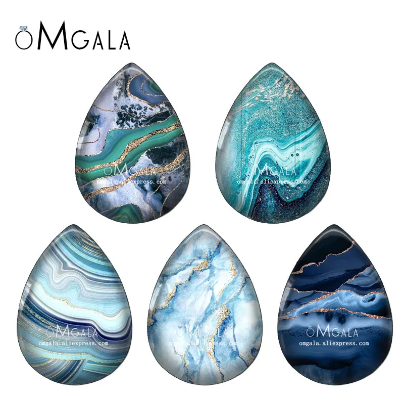 Abstract Imitation Stone Blue Texture 13x18/18x25mm Photo Glass Cabochon Flat Back For DIY Jewelry Making Findings
Abstract Imitation Stone Blue Texture 13x18/18x25mm Photo Glass Cabochon Flat Back For DIY Jewelry Making Findings