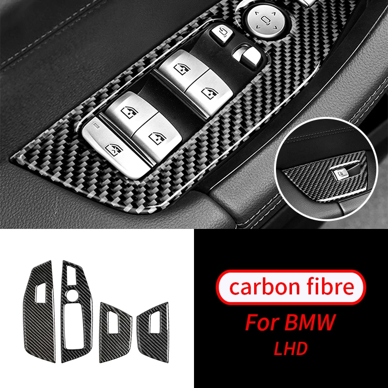 4Pcs Real Carbon Fiber Color Door Armrest Window Lift Trim Car Interior Accessories For BMW X3 G01 18-19 X4 2019
4Pcs Real Carbon Fiber Color Door Armrest Window Lift Trim Car Interior Accessories For BMW X3 G01 18-19 X4 2019