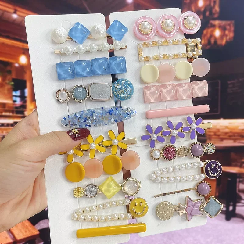 New in 2022 Set New Crystal Hair Clips for Women Fashion Hair Barrettes Trendy Geometric Hairpins Headwear Fashion Hair Accessor
New in 2022 Set New Crystal Hair Clips for Women Fashion Hair Barrettes Trendy Geometric Hairpins Headwear Fashion Hair Accessor