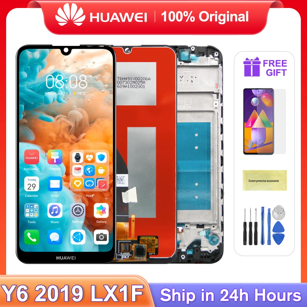 6.09'' Original Screen For Huawei Y6 2019 LCD Display Touch Screen Digitizer Parts For Huawei Y6 2019 MRD-LX1F LX1 LX3 LX1N Lcd
6.09'' Original Screen For Huawei Y6 2019 LCD Display Touch Screen Digitizer Parts For Huawei Y6 2019 MRD-LX1F LX1 LX3 LX1N Lcd