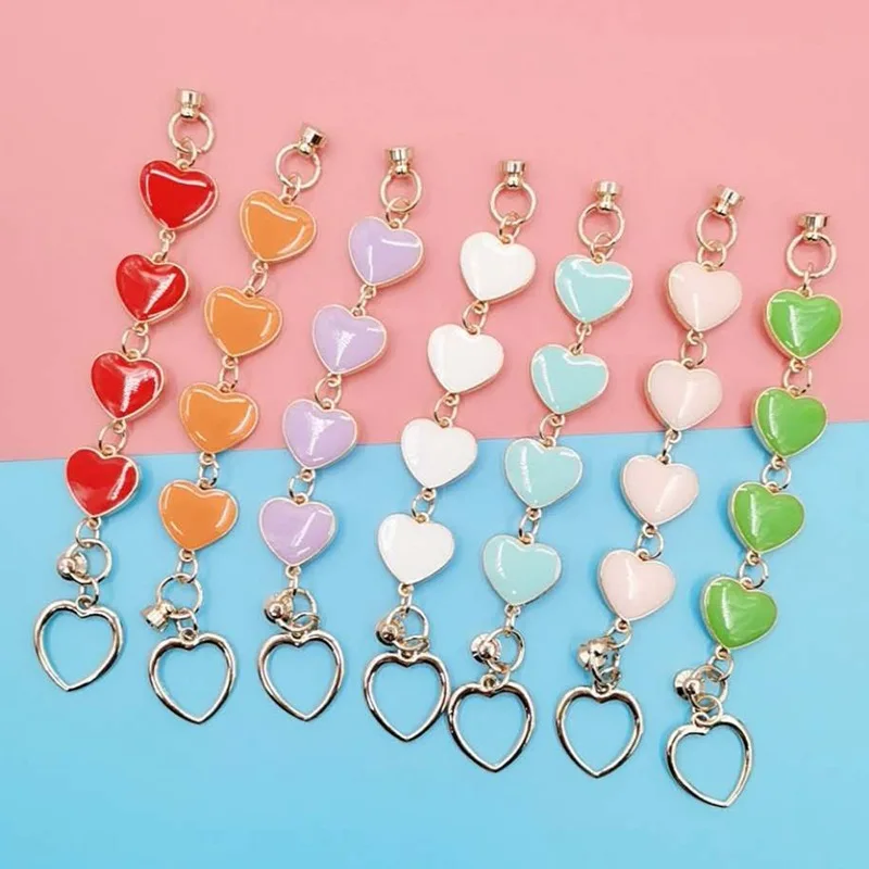 Korean Version Of The New DIY Mobile Phone Case Accessories Drop Oil Candy Color Love Bracelet Girl Mobile Phone Pendant Chain
Korean Version Of The New DIY Mobile Phone Case Accessories Drop Oil Candy Color Love Bracelet Girl Mobile Phone Pendant Chain