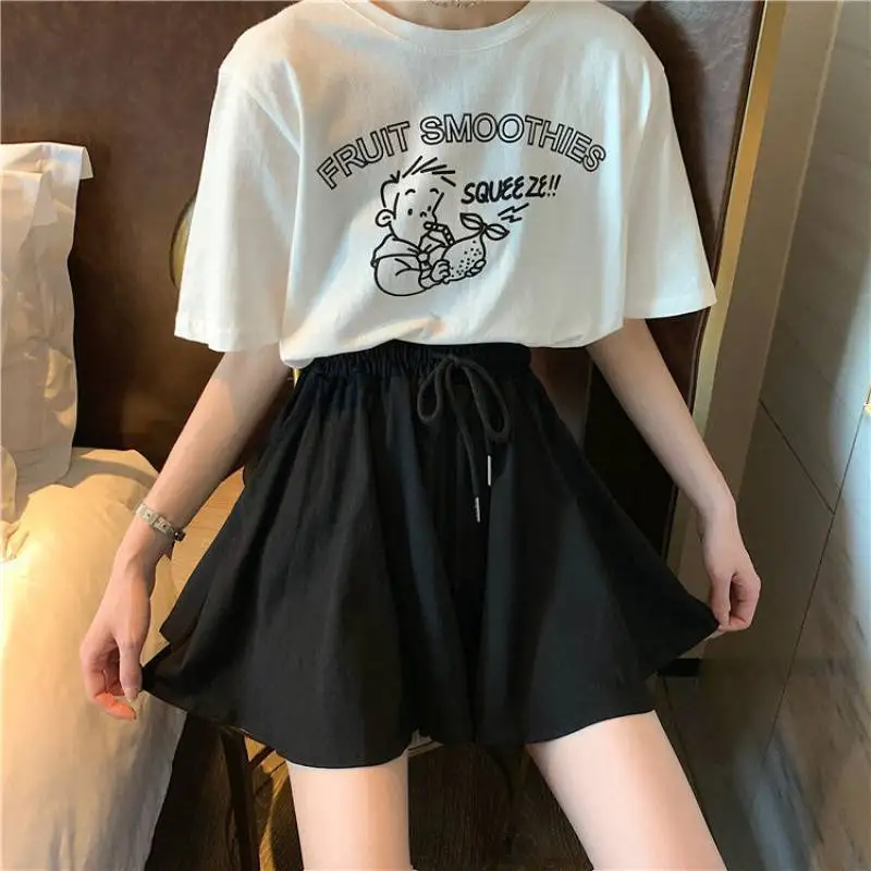 Fashion High Waist A-line Pleated Shorts Skirts Women Summer Solid Wide-leg Short Dance Skirt Summer Breathable Outdoor Clothing
Fashion High Waist A-line Pleated Shorts Skirts Women Summer Solid Wide-leg Short Dance Skirt Summer Breathable Outdoor Clothing