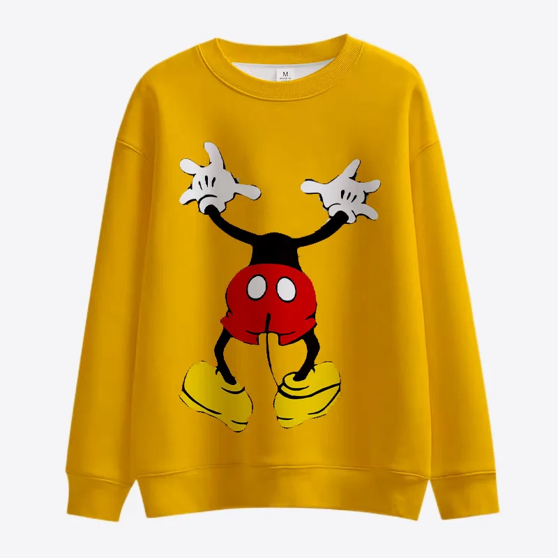 2022 Disney Mickey Mouse Mickey and Minnie 3D Cute Kawaii Sweater Women's Round Neck Long Sleeve Women's Korean Sweater Y2K
2022 Disney Mickey Mouse Mickey and Minnie 3D Cute Kawaii Sweater Women's Round Neck Long Sleeve Women's Korean Sweater Y2K