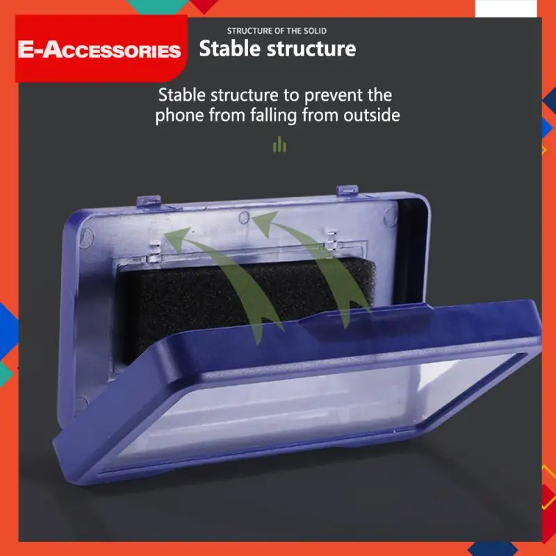 Abs Pet Stable Structure Mobile Phone Stand High-permeability Window Lazy Phone Box Multi-angle Suspension Waterproof Holder
Abs Pet Stable Structure Mobile Phone Stand High-permeability Window Lazy Phone Box Multi-angle Suspension Waterproof Holder