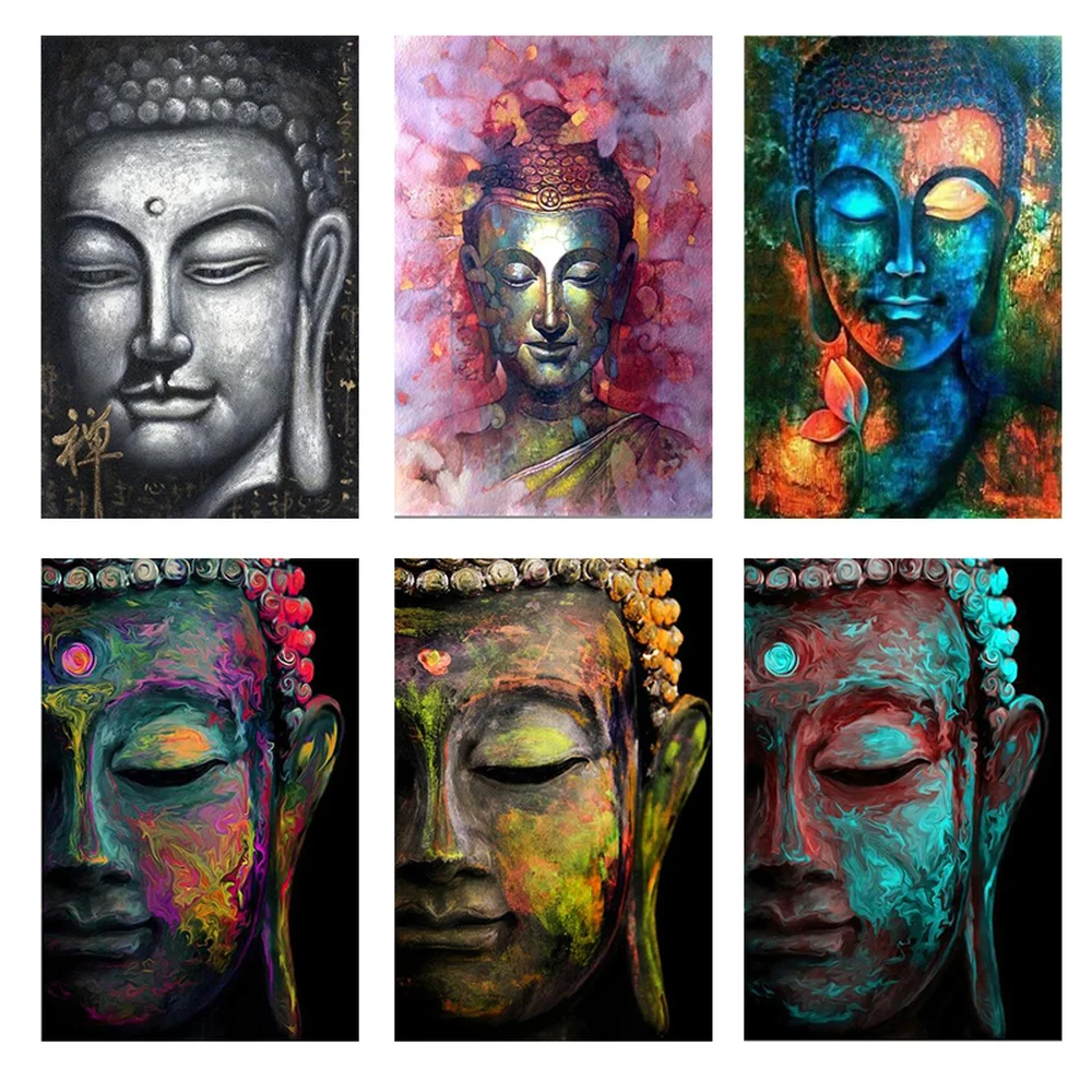 Abstract Colorful Buddha Statue Canvas Painting Buddhist Art Posters and Prints Home Decor Modern HD Print Pictures Unframed
Abstract Colorful Buddha Statue Canvas Painting Buddhist Art Posters and Prints Home Decor Modern HD Print Pictures Unframed