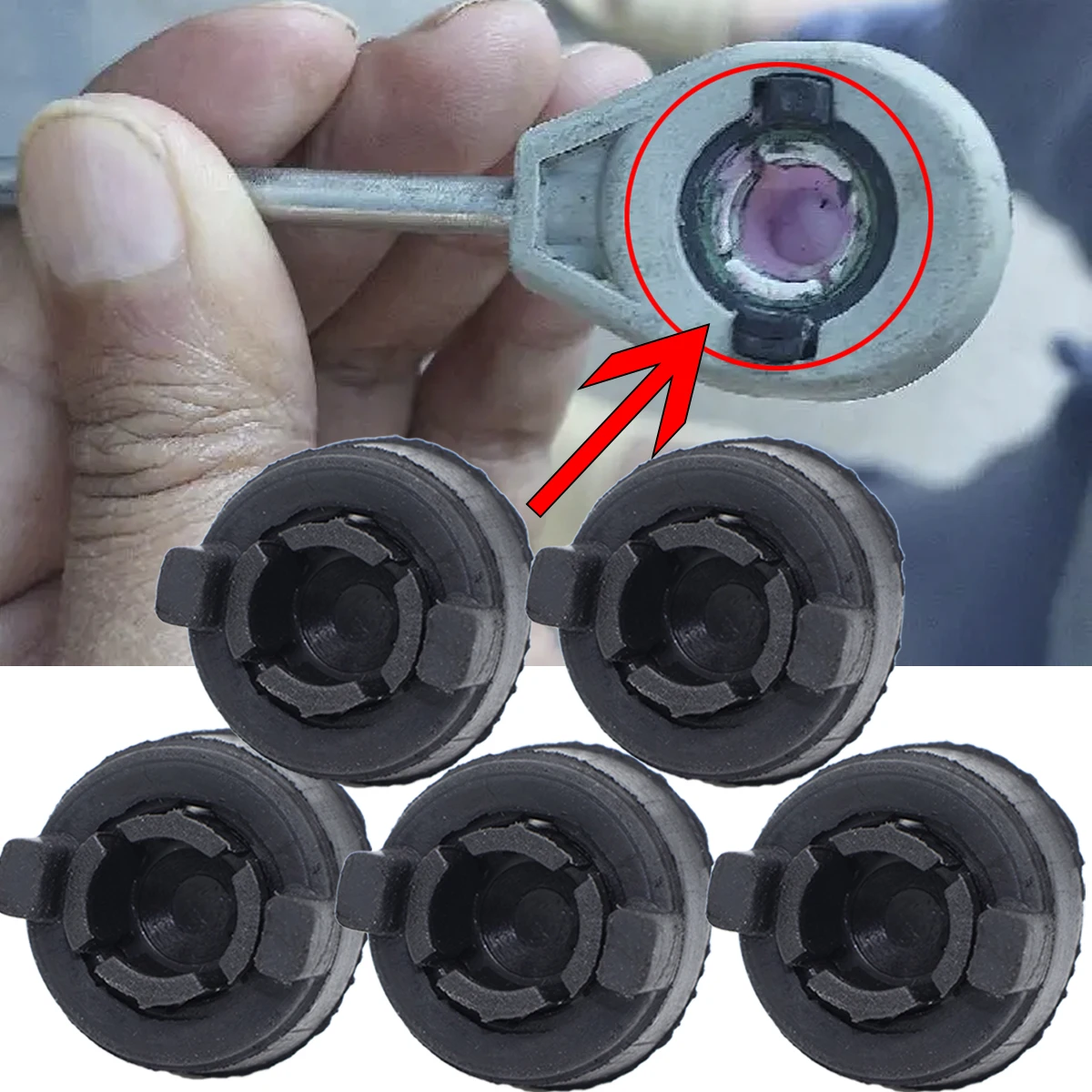 Комплект поворотных втулок 5X для Nissan Qashqai + 2 J10, рычаг переключения передач, кабель управления, Соединительный конец, втулка, зажимы 2006 2007 2008 2009 
Комплект поворотных втулок 5X для Nissan Qashqai + 2 J10, рычаг переключения передач, кабель управления, Соединительный конец, втулка, зажимы 2006 2007 2008 2009