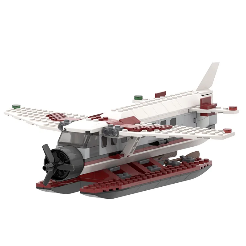 MOC Propeller Type Commercial Sea Plane Building Blocks Kit For Cessna Caravan Aircraft Bricks Assemble Toys Space series Gifts
MOC Propeller Type Commercial Sea Plane Building Blocks Kit For Cessna Caravan Aircraft Bricks Assemble Toys Space series Gifts