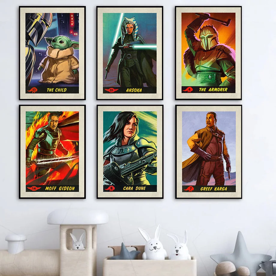 Постер из фильма Disney «Звездные войны», йода, джедаи, рыцарь, холст, живопись, декор для гостиной, настенные художественные принты, роспись, до...
Постер из фильма Disney «Звездные войны», йода, джедаи, рыцарь, холст, живопись, декор для гостиной, настенные художественные принты, роспись, до...