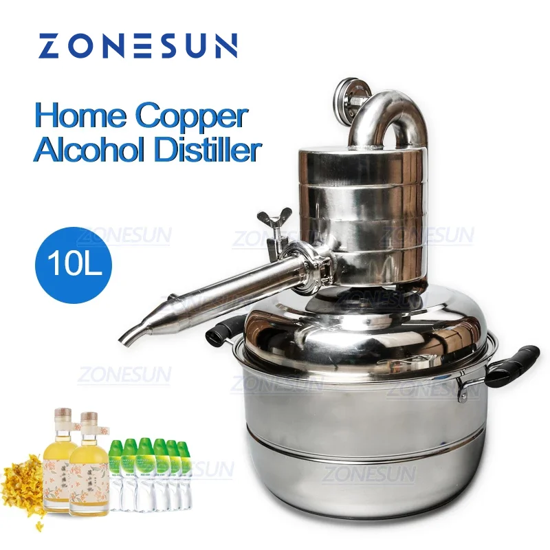 Дистиллятор ZONESUN, 10 л, для бара, бытовых помещений, для вина, Limbeck, дистиллированная вода, большой объем, для изготовления водки, алкоголя, виски
Дистиллятор ZONESUN, 10 л, для бара, бытовых помещений, для вина, Limbeck, дистиллированная вода, большой объем, для изготовления водки, алкоголя, виски