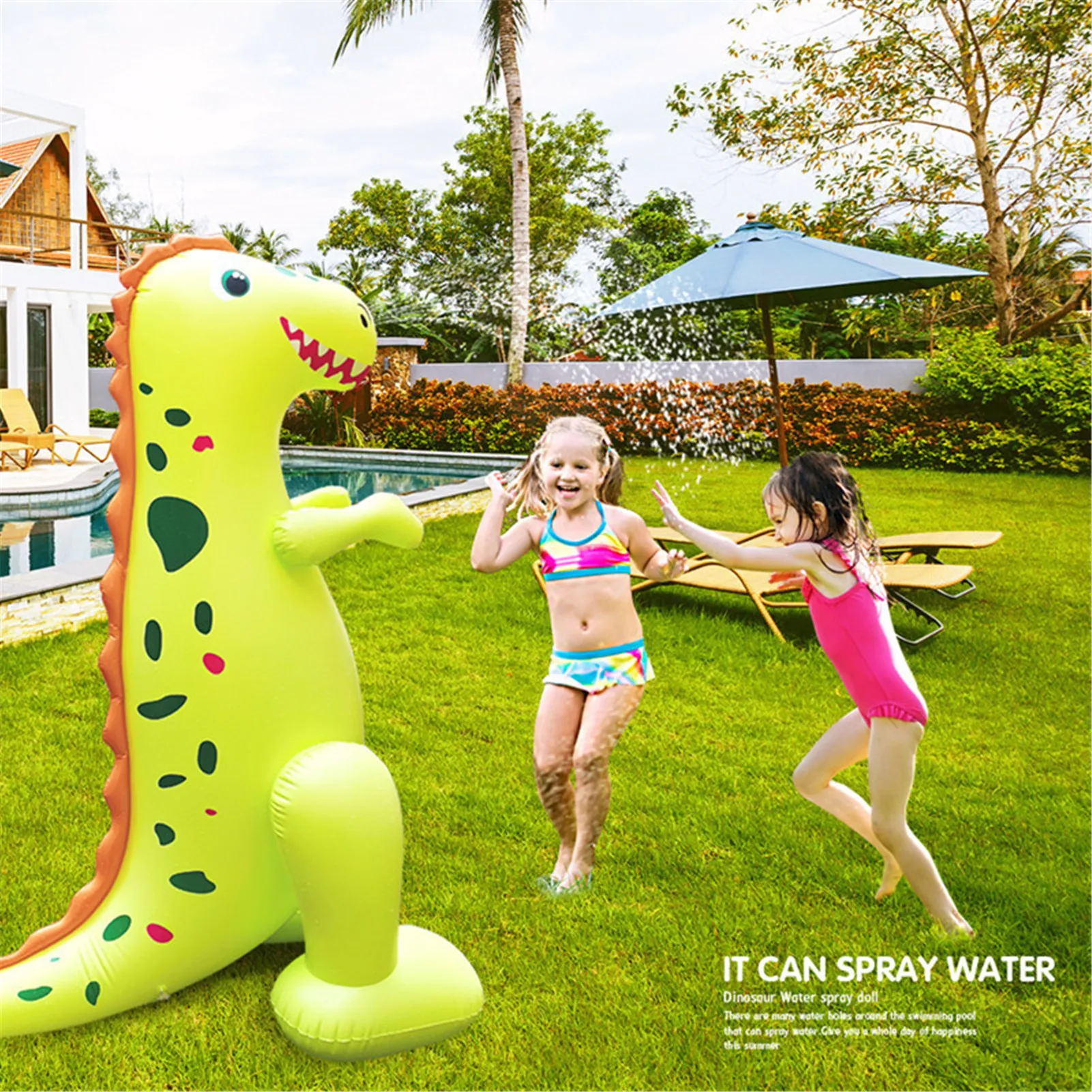 Iatable Dinosaur Sprinkler Water Sprinkler Toy Dino Outdoor Yard Games Toys Large Outdoor Water Splash For Kids And Toddlers
Iatable Dinosaur Sprinkler Water Sprinkler Toy Dino Outdoor Yard Games Toys Large Outdoor Water Splash For Kids And Toddlers