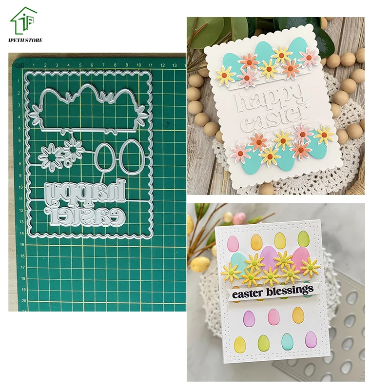 Счастливая Пасха рамка новые пресс-формы для 2022 Сделай Сам Скрапбукинг альбом поздравительная открытка Декор ручной работы штампованные ш...
Счастливая Пасха рамка новые пресс-формы для 2022 Сделай Сам Скрапбукинг альбом поздравительная открытка Декор ручной работы штампованные ш...