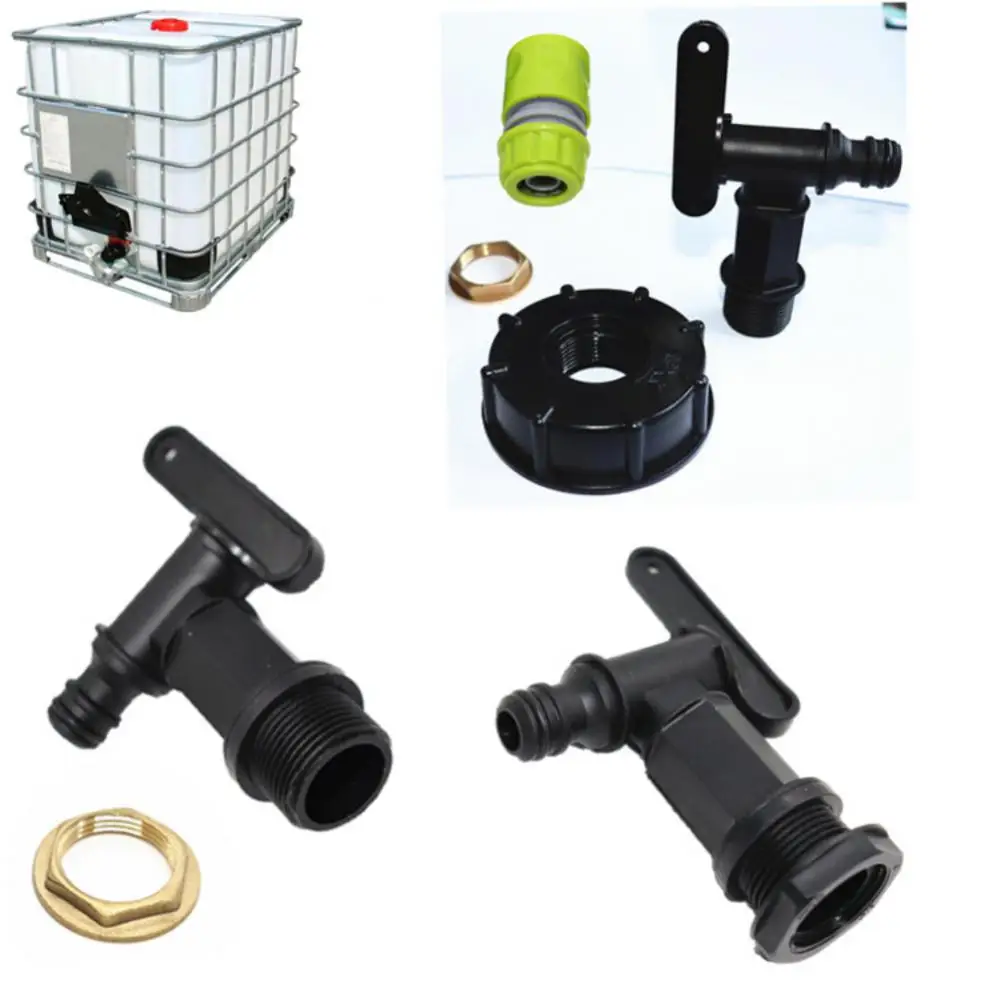 3/4” Tank Faucet For IBC Tank Tap Adapter Water Tank Adapter Garden Watering Hose Connector Replacement Valve Fitting Parts
3/4” Tank Faucet For IBC Tank Tap Adapter Water Tank Adapter Garden Watering Hose Connector Replacement Valve Fitting Parts