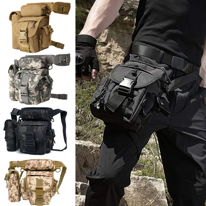 Outdoor Leg Bag Waist Bag Waterproof Mountaineering High Strength Durable Tactical Military Drop Leg Bag With Water Bottle Case
Outdoor Leg Bag Waist Bag Waterproof Mountaineering High Strength Durable Tactical Military Drop Leg Bag With Water Bottle Case