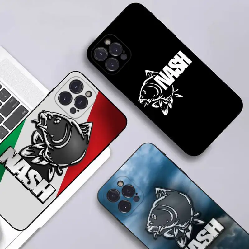 Nash Fishing Logo Phone Case Silicone Soft for iphone 14 13 12 11 Pro Mini XS MAX 8 7 6 Plus X XS XR Cover
Nash Fishing Logo Phone Case Silicone Soft for iphone 14 13 12 11 Pro Mini XS MAX 8 7 6 Plus X XS XR Cover