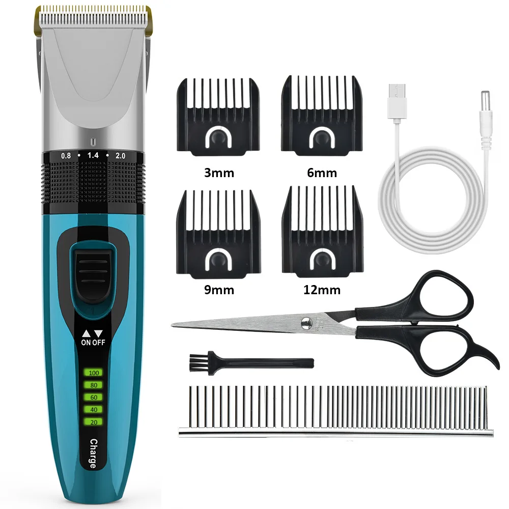 Pet Hair Clipper Set for Cats and Dogs Electric Shaver Low Noise Hair Clipper Combination Pet Groomer Kit Dog Hair Trimmer
Pet Hair Clipper Set for Cats and Dogs Electric Shaver Low Noise Hair Clipper Combination Pet Groomer Kit Dog Hair Trimmer