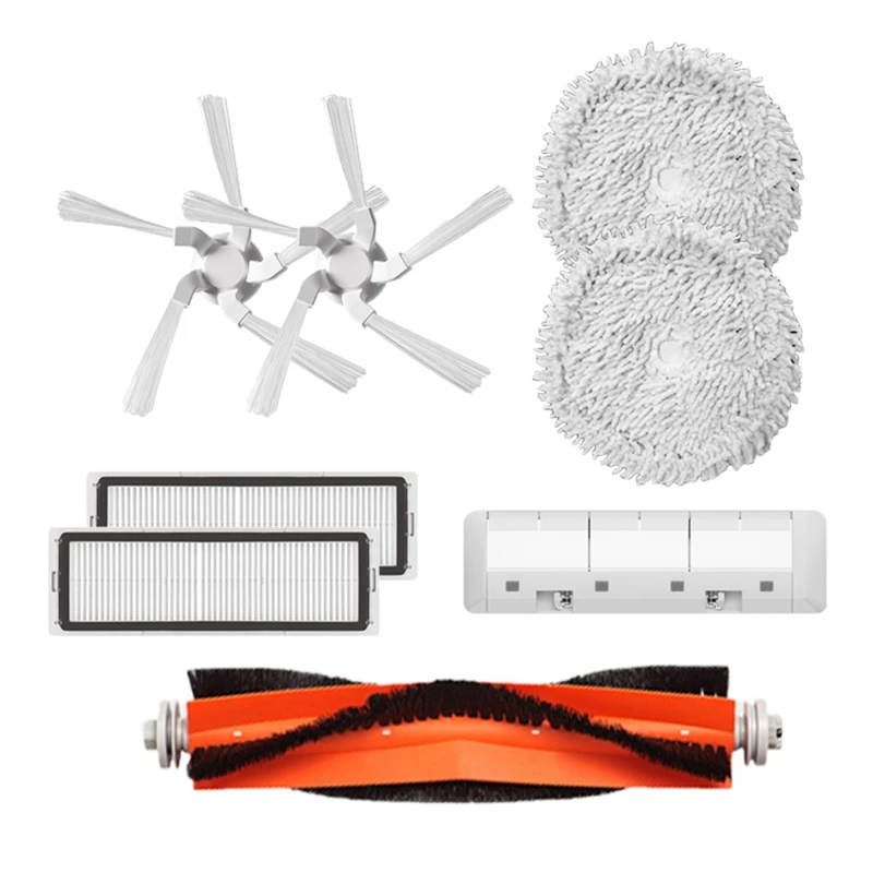10 Pcs Main Brush Side Brush Mop Cloth HEPA Filter Parts Replacement For Xiaomi Dreame W10 Robotic Vacuum Cleaner
10 Pcs Main Brush Side Brush Mop Cloth HEPA Filter Parts Replacement For Xiaomi Dreame W10 Robotic Vacuum Cleaner