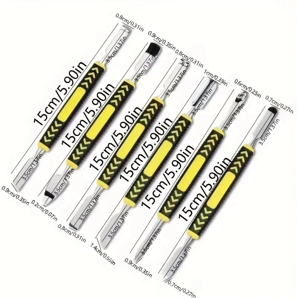 6 Шт., Набор Ручных Инструментов, Комплект Для Ремонта Телефона, Металлическая Лопатка, Отвертки, Инструмент Для Открытия 
6 Шт., Набор Ручных Инструментов, Комплект Для Ремонта Телефона, Металлическая Лопатка, Отвертки, Инструмент Для Открытия