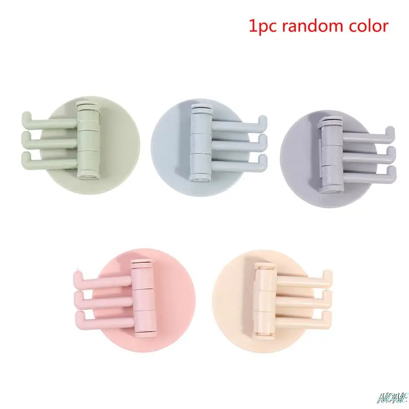 Three Branch Rotatable Seamless Adhesive Hook Strong Bearing Stick Hook Kitchen Wall Hanger Bathroom Kitchen Supplies Hooks
Three Branch Rotatable Seamless Adhesive Hook Strong Bearing Stick Hook Kitchen Wall Hanger Bathroom Kitchen Supplies Hooks