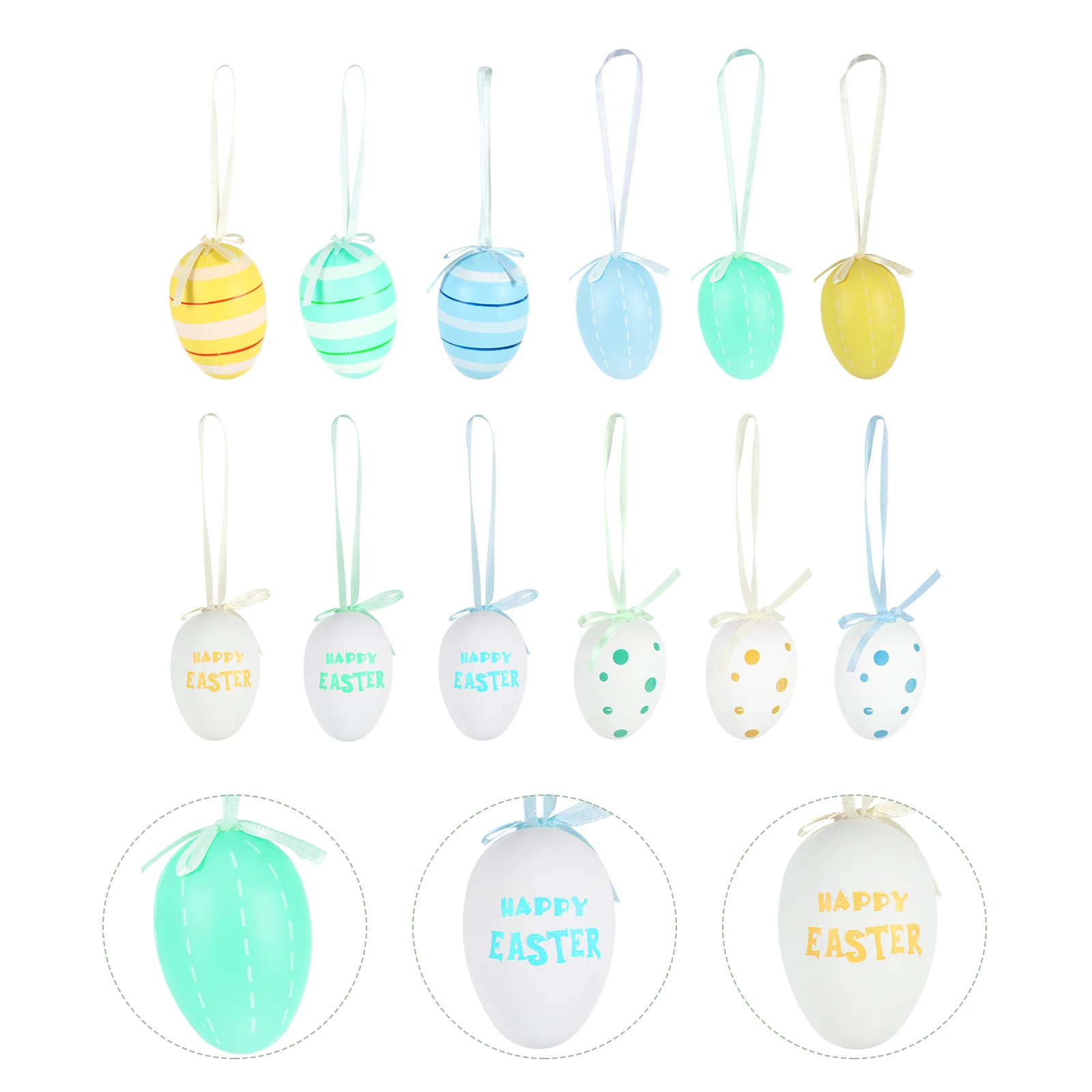 18pcs Painted Easter Egg Colorful Easter Egg Easter Eggs Decoration Easter Egg Graffiti Easter Eggs Tree Ornaments
18pcs Painted Easter Egg Colorful Easter Egg Easter Eggs Decoration Easter Egg Graffiti Easter Eggs Tree Ornaments
