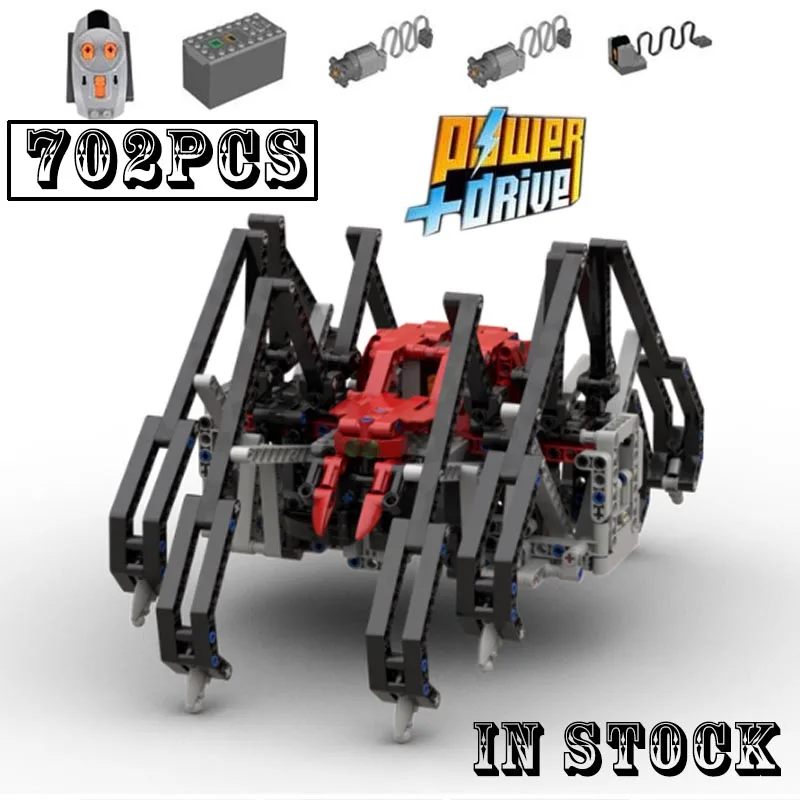NEW RC Motor Magical Creepy Spider Araneid Scorpion Building Blocks Model Educational Constuction Toys Children Christmas Gifts
NEW RC Motor Magical Creepy Spider Araneid Scorpion Building Blocks Model Educational Constuction Toys Children Christmas Gifts