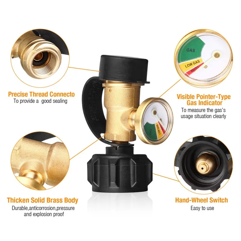 Easy Installation And Operation Gas Cylinder Copper With Meter Connector Qcc1 Filling Connector High Quality North American
Easy Installation And Operation Gas Cylinder Copper With Meter Connector Qcc1 Filling Connector High Quality North American