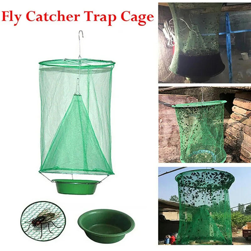 The Ranch Fly Trap Reusable Fly Catcher Cage Net Trap Pest Bug Catch for Indoor or Outdoor Family Farms Restaurants
The Ranch Fly Trap Reusable Fly Catcher Cage Net Trap Pest Bug Catch for Indoor or Outdoor Family Farms Restaurants
