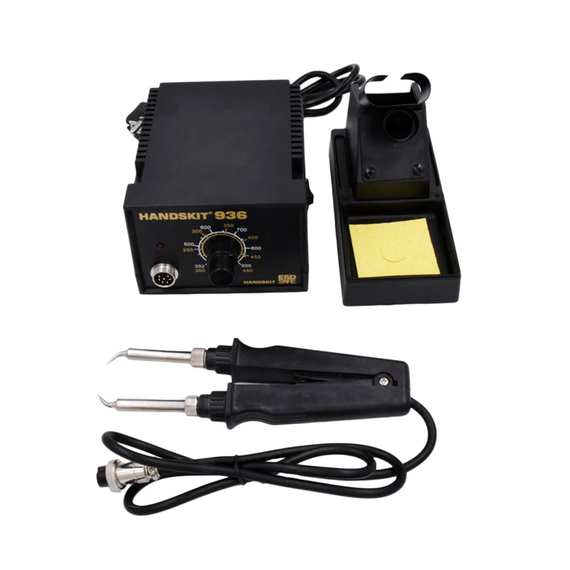 HANDSKIT 936 Desoldering Station Tweezers Soldering Station Anti-Static Soldering Station Tweezers Soldering Iron EU Plug
HANDSKIT 936 Desoldering Station Tweezers Soldering Station Anti-Static Soldering Station Tweezers Soldering Iron EU Plug