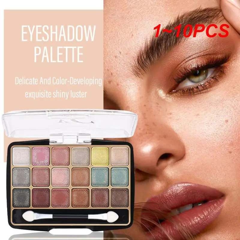 1~10PCS Color Glitter Eyeshadow Matte Durable Waterproof Eye Shadow Palette Shimmer Sexy Easy To Wear Female Eye Makeup
1~10PCS Color Glitter Eyeshadow Matte Durable Waterproof Eye Shadow Palette Shimmer Sexy Easy To Wear Female Eye Makeup