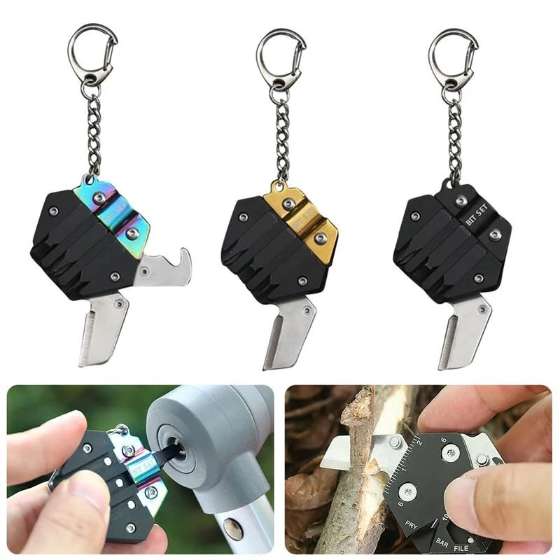 Multifunctional Hexagon Coin Outdoor EDC Tool Hexagon Folding Coin Knife Keychain Screwdriver Pocket Fold Mini coltello Gear Pee 
Multifunctional Hexagon Coin Outdoor EDC Tool Hexagon Folding Coin Knife Keychain Screwdriver Pocket Fold Mini coltello Gear Pee