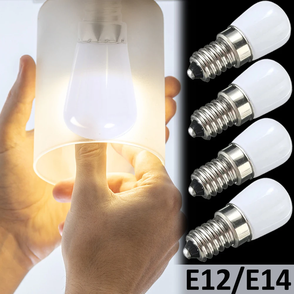 1/4PCS LED Light Bulb E12 E14 LED Screw Indoor Light Cabinet Refrigerator Sewing Machine Lamp Replacement Bulbs Energy Saving
1/4PCS LED Light Bulb E12 E14 LED Screw Indoor Light Cabinet Refrigerator Sewing Machine Lamp Replacement Bulbs Energy Saving