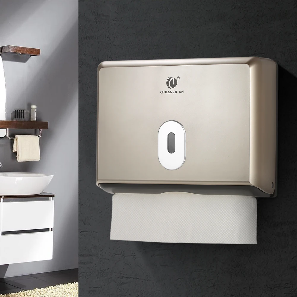 Wall Mounted Bathroom Tissue Dispenser Toilet Paper Holder Hold 200pcs Multifold Paper Towels Napkin Tissue Box for Home Hotel
Wall Mounted Bathroom Tissue Dispenser Toilet Paper Holder Hold 200pcs Multifold Paper Towels Napkin Tissue Box for Home Hotel