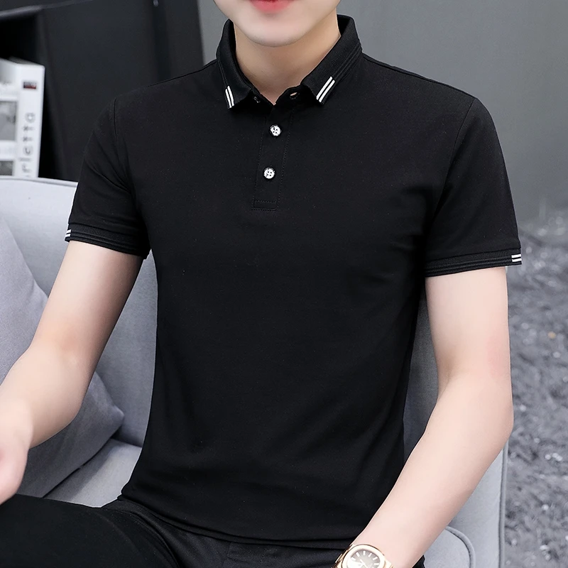 New brand summer oversized T-shirt men's 2022 new lapel short sleeve T-shirt casual solid color slim clothing
New brand summer oversized T-shirt men's 2022 new lapel short sleeve T-shirt casual solid color slim clothing