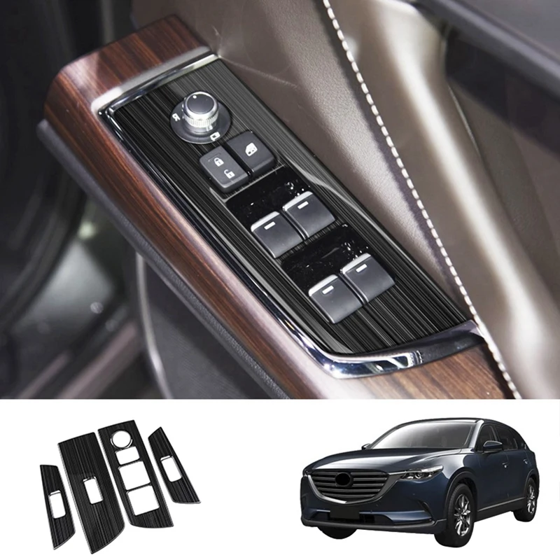 Car Stainless Steel Window Glass Lift Button Switch Cover Trim Door Armrest Panel For Mazda CX9 CX-9 2022+
Car Stainless Steel Window Glass Lift Button Switch Cover Trim Door Armrest Panel For Mazda CX9 CX-9 2022+