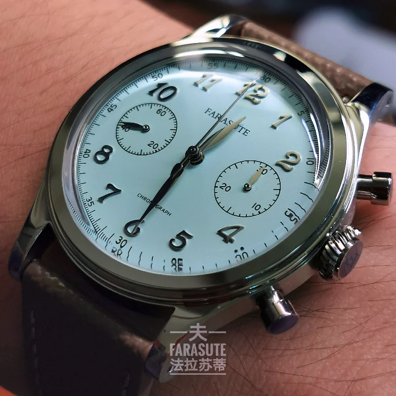 FARASUTE Men's Watch Seagull St19 Movement Stainless Steel Luminous Waterproof Retro Timing Manual Mechanical Watch
FARASUTE Men's Watch Seagull St19 Movement Stainless Steel Luminous Waterproof Retro Timing Manual Mechanical Watch