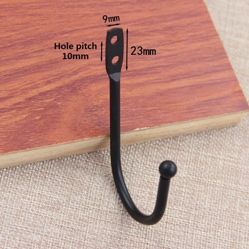 Black Wall Hooks with Screws Alloy Hanging Single Hook Bathroom Coat Clothes Hanger Home Accessories Door Hooks
Black Wall Hooks with Screws Alloy Hanging Single Hook Bathroom Coat Clothes Hanger Home Accessories Door Hooks