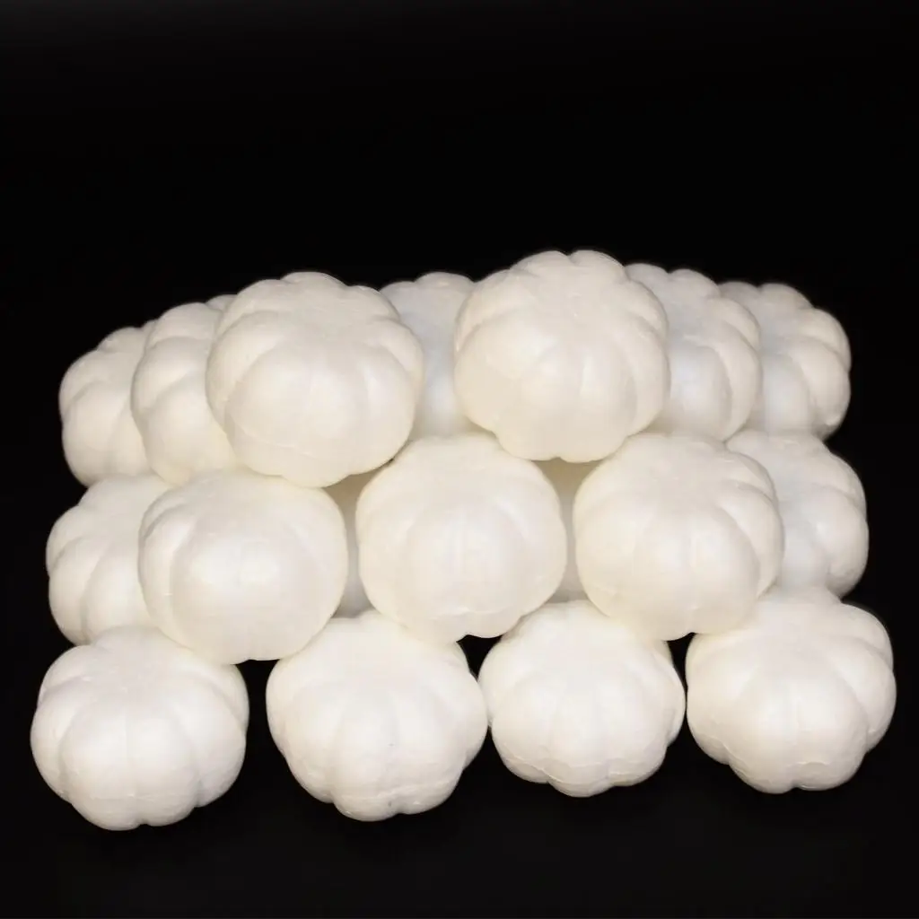 20Pcs Craft Foam Pumpkin Foam for Craft , Christmas Tree, Table Centerpiece, White Polystyrene Foam
20Pcs Craft Foam Pumpkin Foam for Craft , Christmas Tree, Table Centerpiece, White Polystyrene Foam