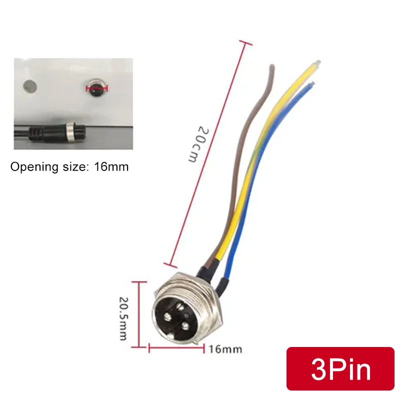 Авиационная вилка GX16 с кабелем Водонепроницаемая IP68 2 3 4 5 6 7 8 9-контактная розетка 16 мм Открытый соединительный кабель Удлинитель gx16
Авиационная вилка GX16 с кабелем Водонепроницаемая IP68 2 3 4 5 6 7 8 9-контактная розетка 16 мм Открытый соединительный кабель Удлинитель gx16