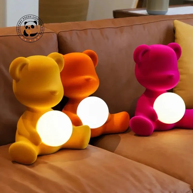 Cartoon Teddy Bear Table Lamp Led Children'S Room Lovely Animal Baby Night Light Bedside Desk Light Bedroom Decor Souvenir Gift
Cartoon Teddy Bear Table Lamp Led Children'S Room Lovely Animal Baby Night Light Bedside Desk Light Bedroom Decor Souvenir Gift
