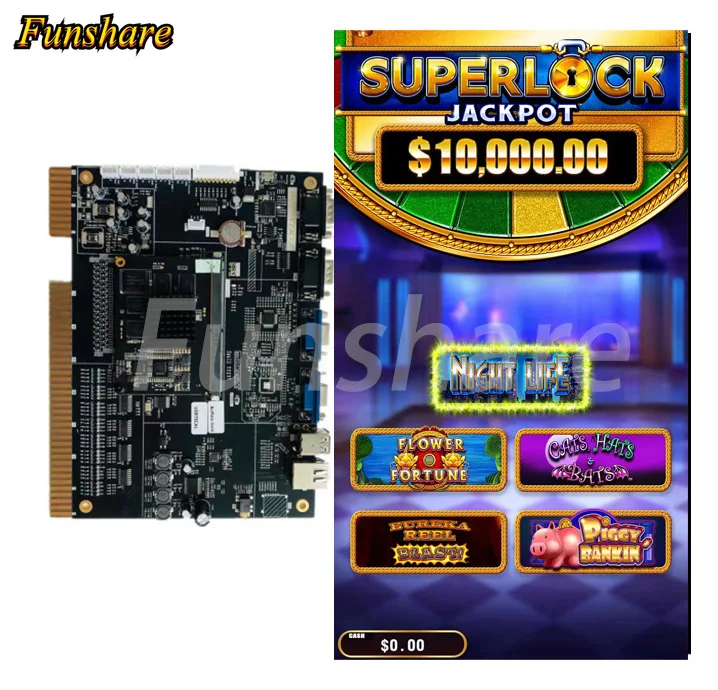 Super Link 5 in 1 2022 New Arrival With 5 in 1 Slot Game Room Arcade Board Machine For Sale
Super Link 5 in 1 2022 New Arrival With 5 in 1 Slot Game Room Arcade Board Machine For Sale
