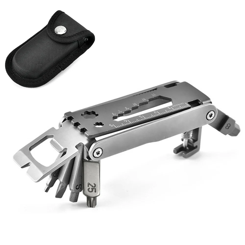 Stainless Steel Bicycle Repairing Tools Multifunctional Portable Mountain Bike Repair Tools Outdoor Screwdriver Wrench 17 In 1
Stainless Steel Bicycle Repairing Tools Multifunctional Portable Mountain Bike Repair Tools Outdoor Screwdriver Wrench 17 In 1
