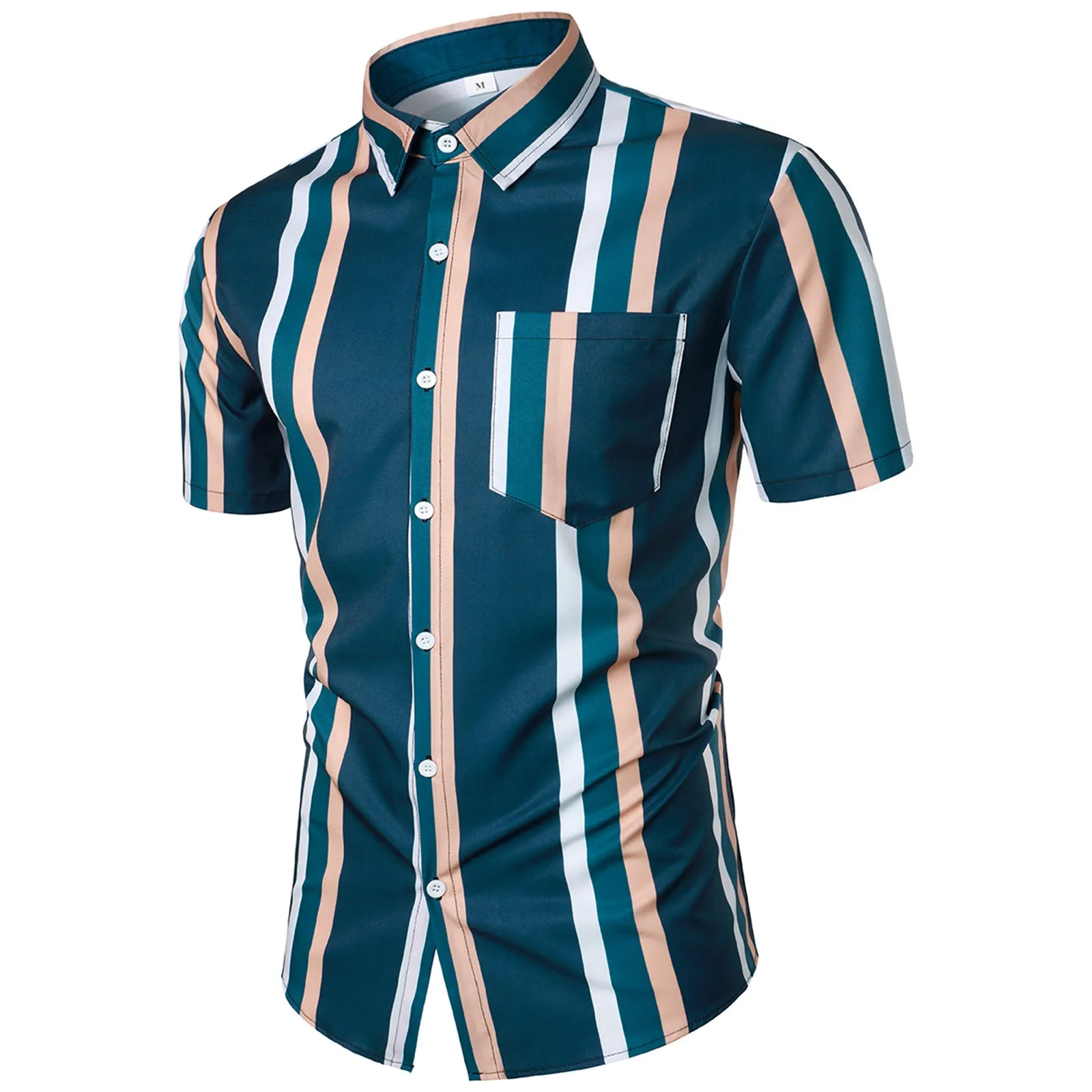 Mens Lapel Shirt Fashion Casual Color Short Sleeved Shirt Big And Tall Shirt Shirts Men Fashion Loose Tee
Mens Lapel Shirt Fashion Casual Color Short Sleeved Shirt Big And Tall Shirt Shirts Men Fashion Loose Tee