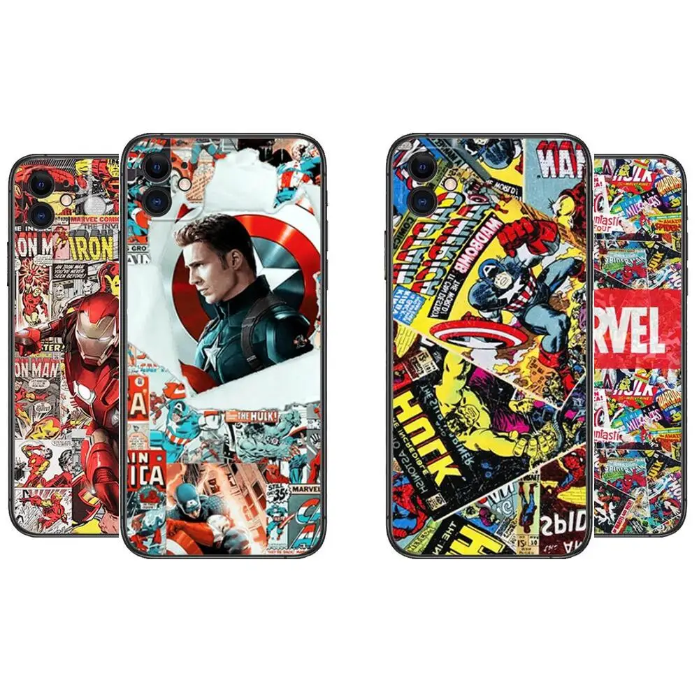 Marvel Comics Heroes Phone Cases For iphone 13 Pro Max case 12 11 Pro Max 8 PLUS 7PLUS 6S XR X XS 6 mini se mobile cell
Marvel Comics Heroes Phone Cases For iphone 13 Pro Max case 12 11 Pro Max 8 PLUS 7PLUS 6S XR X XS 6 mini se mobile cell