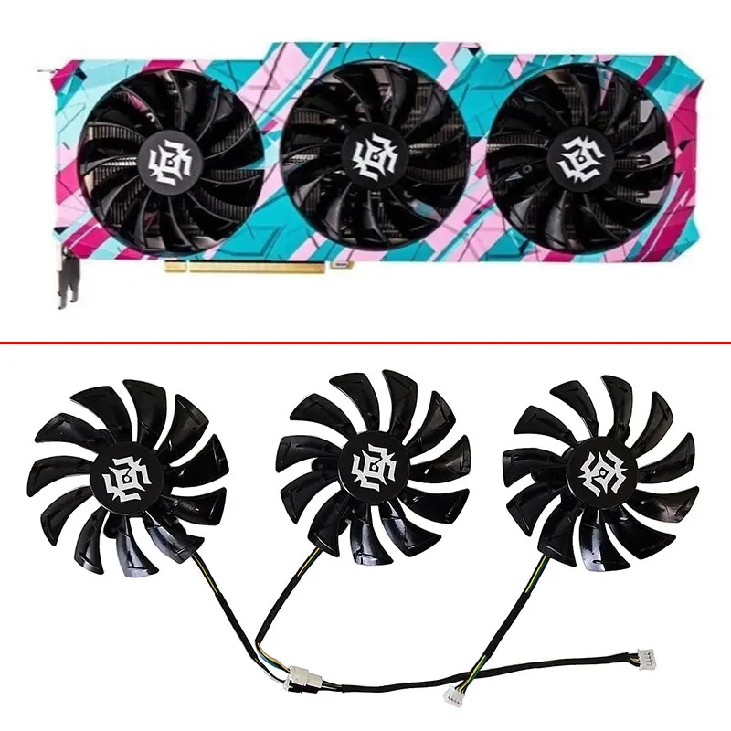 New 3Pcs GA92S2U DC 12V 4Pin RTX 3090 GAMING Graphics Cooling Fan For Zotac GeForce RTX 3060 Ti 3070 3080 3090-GAMING OC GPU FAN
New 3Pcs GA92S2U DC 12V 4Pin RTX 3090 GAMING Graphics Cooling Fan For Zotac GeForce RTX 3060 Ti 3070 3080 3090-GAMING OC GPU FAN
