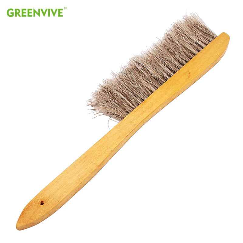 

Beekeeping Tools Wood Bee Sweep Brush Three Rows Horsetail Hair New Bee Brushes Good Quality Beekeeping Equipment for Apiculture