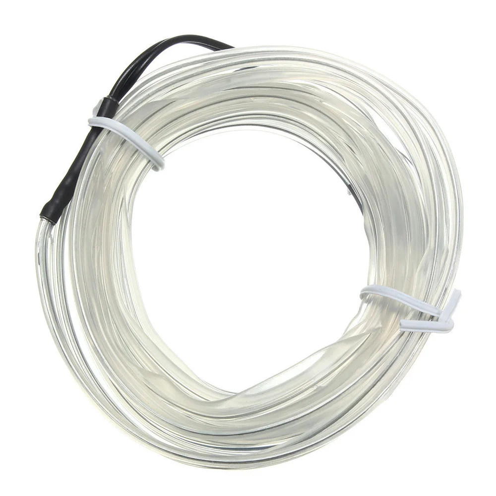 Transparent Blue LED Light Glow EL Wire String Strip Car Interior Lamp Low Power Consumption Accessori Auto
Transparent Blue LED Light Glow EL Wire String Strip Car Interior Lamp Low Power Consumption Accessori Auto