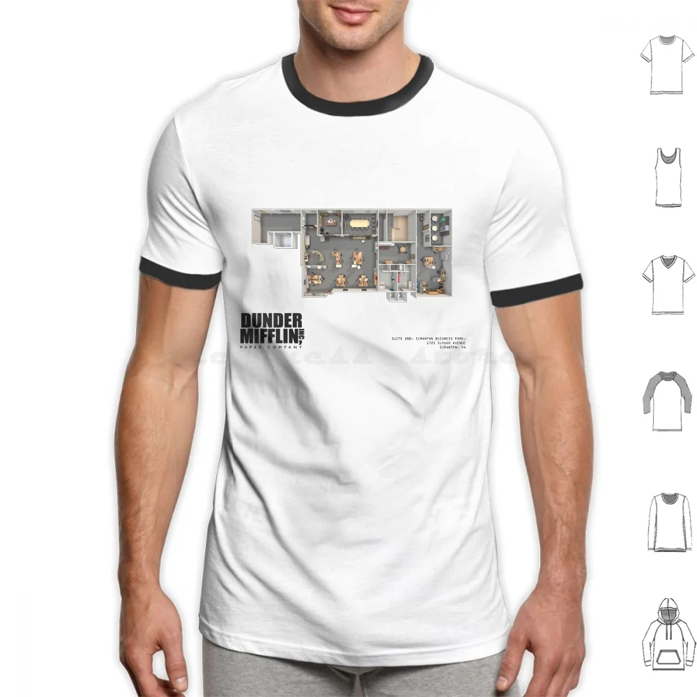 Футболка напольная Dunder Mifflin для мужчин и женщин, хлопковая рубашка с принтом «сделай сам», для офиса США, Scranton Pa, технический личный заказ 
Футболка напольная Dunder Mifflin для мужчин и женщин, хлопковая рубашка с принтом «сделай сам», для офиса США, Scranton Pa, технический личный заказ