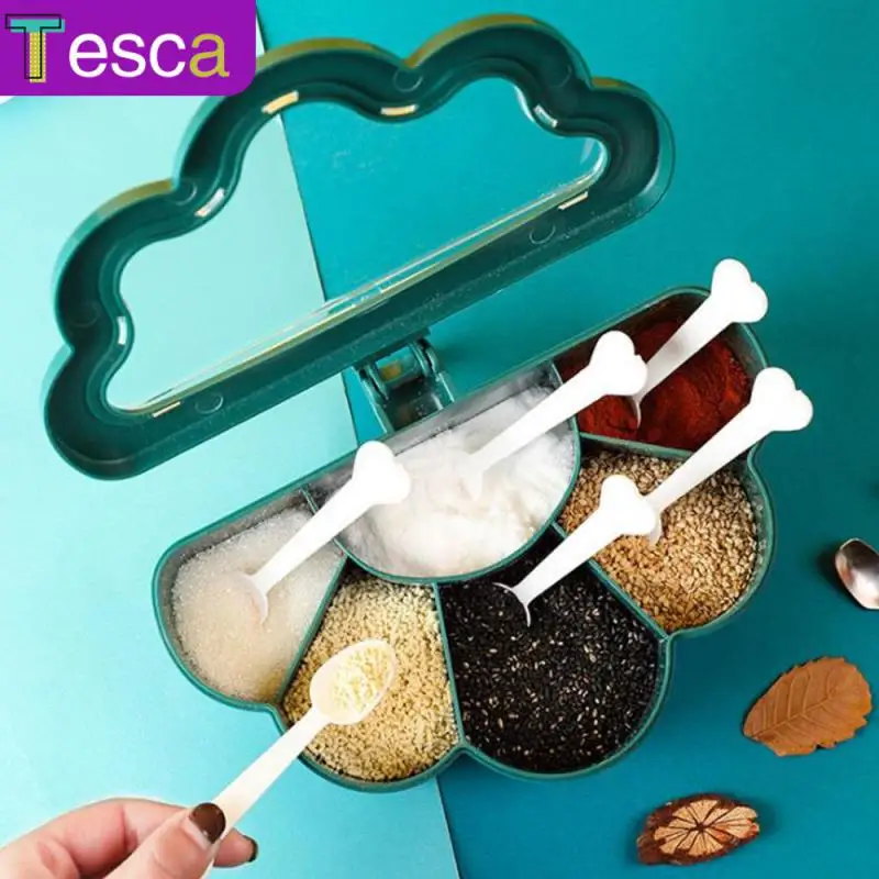 Kitchen Herb Spice Tools Salt And Pepper Spice Jar Moisture-proof Seasoning Box Combination Set Seasoning Organizer Box
Kitchen Herb Spice Tools Salt And Pepper Spice Jar Moisture-proof Seasoning Box Combination Set Seasoning Organizer Box