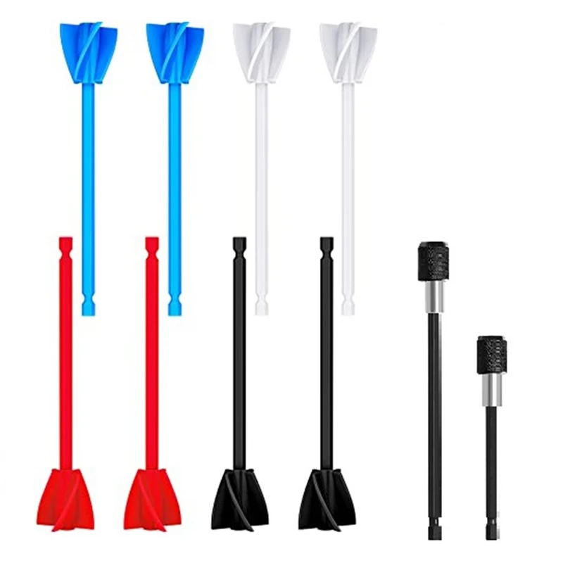10Pcs Resin Mixer Paddles Mixer Drill Attachment For Resin, Paint, Silicone, Ceramic Glaze Mixing
10Pcs Resin Mixer Paddles Mixer Drill Attachment For Resin, Paint, Silicone, Ceramic Glaze Mixing