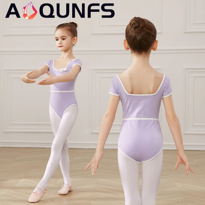 AOQUNFS Girls Ballet Leotards Kids Ballet Costume Short Sleeves Dance Outfit Gymnastics Training Leotards Bodysuit For Ballerina
AOQUNFS Girls Ballet Leotards Kids Ballet Costume Short Sleeves Dance Outfit Gymnastics Training Leotards Bodysuit For Ballerina